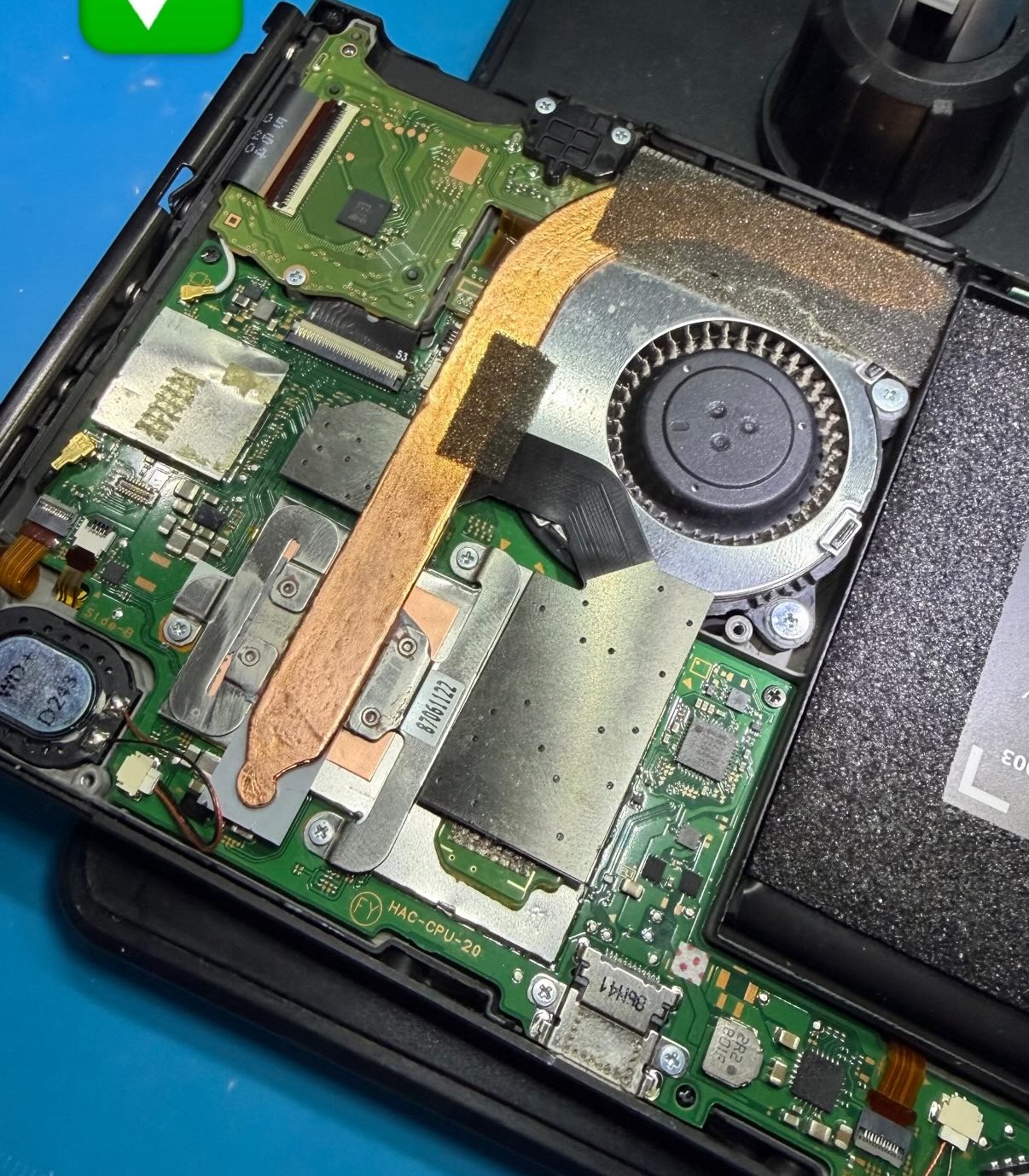 Mantenimiento e instalación de chip