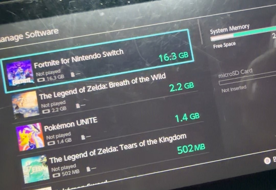 Instalación de juegos para Nintendo Switch