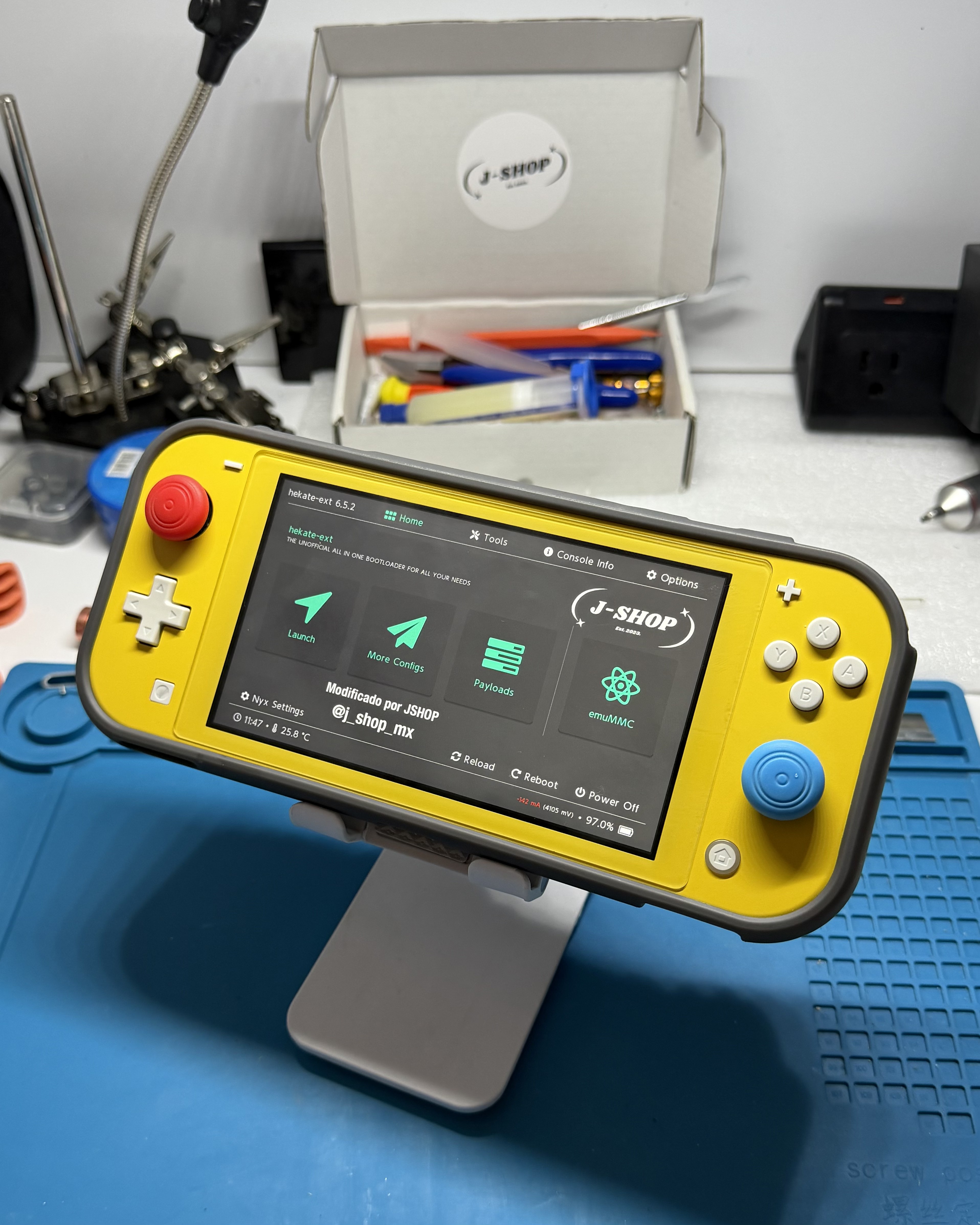 Reparación de Nintendo Switch en JSHOP